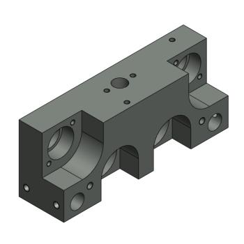 Foto: Bloco Inferior Bucha Muller Martini 