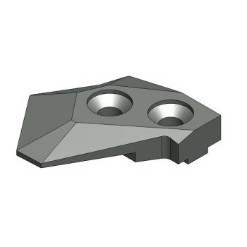 Foto: Unha Delta Direita 38x37x8mm Sacoleira Oyang A400