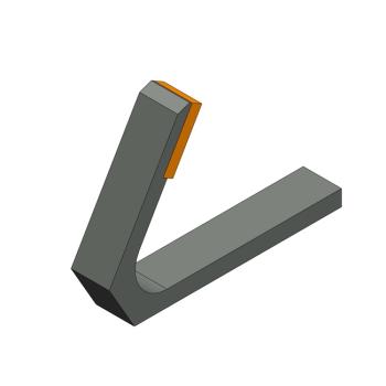 Foto: Gripper Angular Poliuretano Gaveta Sitma