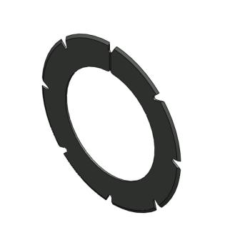 Foto: Faca Serrilhada Z08 62x40x0,5mm MBO