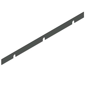 Foto: Lamina de Vinco 420x24x0,8mm Sacoleira Oyang A400