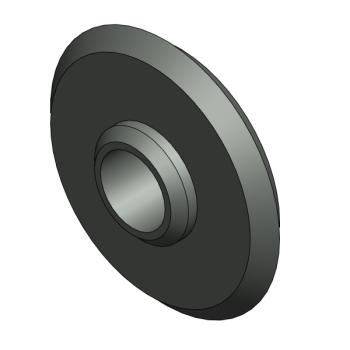 Foto: Roldana Inferior Medidor de Espessura Muller Martini 1509