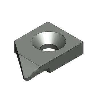 Foto: Unha Esquerda 30x19x5,5mm Sacoleira Oyang