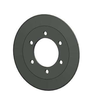 Foto: Faca Circular Corte Patch Alca 130x50x3mm Sacoleira Znep ZD-FN380T