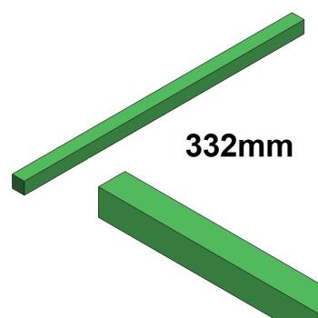 Foto: Contrafaca Frontal 15X15X332mm Trilateral Muller Martini Spirit