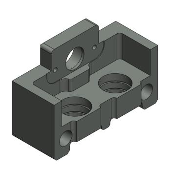 Foto: Bloco Inferior Engrenagem Capeiro Muller Martini 