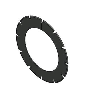 Foto: Faca Serrilhada Z12 62x40x0,6mm MBO