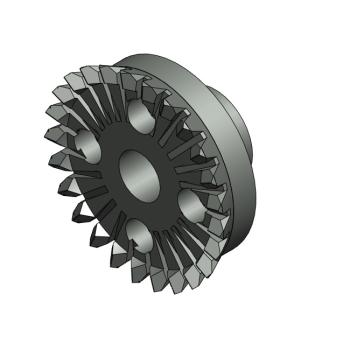 Foto: Engrenagem Z25 Coleiro Lateral Muller Martini Bolero