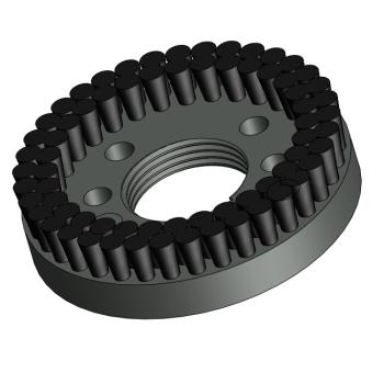 Foto: Escova do Disco Fresa Muller Martini Tigra / Panda