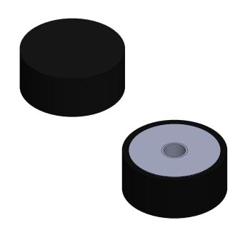 Foto: Batente D40x17,5mm Grampeadeira Muller Martini Presto