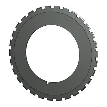 Foto: Faca Circular Perfuradora Z30 132X80X1,5 KBA