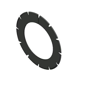 Foto: Faca Serrilhada Z12 61.5x40x0,5mm MBO