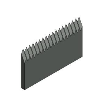 Foto: Faca de Corte Alca 35x20x2mm Sacoleira Rokin RKHF-450T